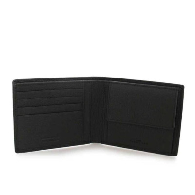 Portafoglio Uomo Semplice John Richmond Black  Valigeria.it