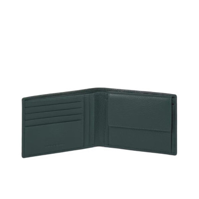 Portafoglio Uomo Semplice Modus Piquadro Verde  Valigeria.it