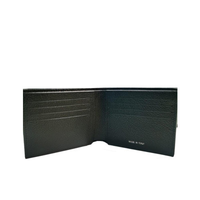 Portafoglio Uomo Semplice Pineider 1774 Black  Valigeria.it