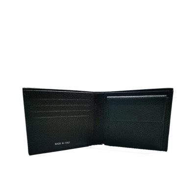 Portafoglio Uomo Semplice Pineider 1774 Black  Valigeria.it