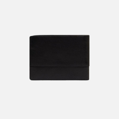 Portafoglio uomo orizzontale semplice Piquadro Solm Nero