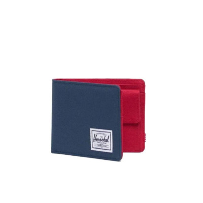 Portafoglio Uomo Semplice Roy Herschel NavyRed  Valigeria.it