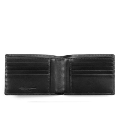 Portafoglio Uomo Semplice Spalding & Bros Nero  Valigeria.it