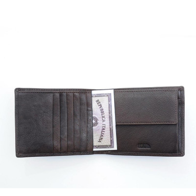 Portafoglio Uomo Spalding & Bros Marrone  Valigeria.it