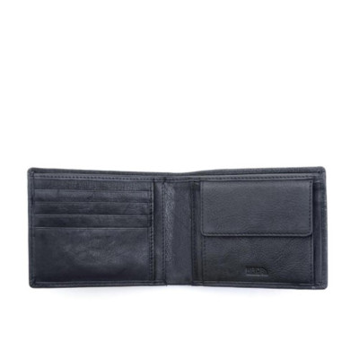 Portafoglio Uomo Spalding & Bros Nero  Valigeria.it