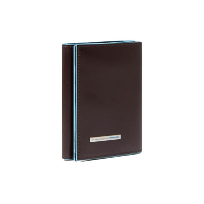 Portafoglio Uomo Verticale Blue Square Piquadro PU6559B2R-Mogano Valigeria-it