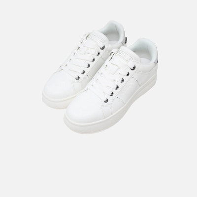 Scarpa donna sneakers bassa Guess Wesli White Silver