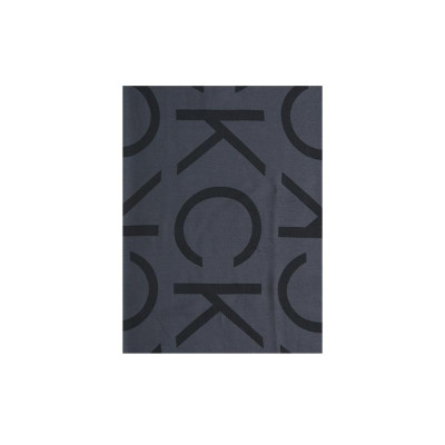 Sciarpa Uomo Jacquard Monogram Calvin Klein Black  Valigeria.it