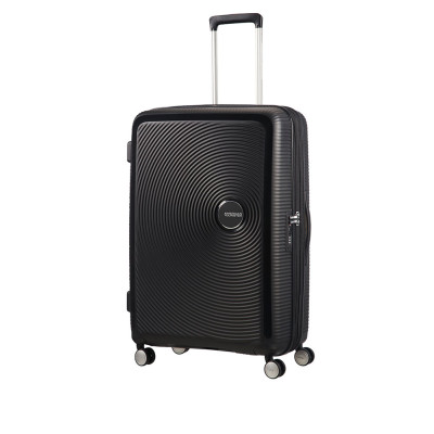 Trolley Grande 77 Cm Spinner 4 Ruote Espandibile | American Tourister Soundbox | 32G003-Bass Black