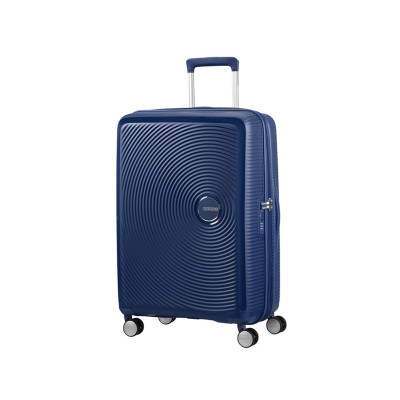 Trolley Medio 67 Cm Spinner 4 Ruote Espandibile | American Tourister Soundbox | 32G002-Midnight Navy