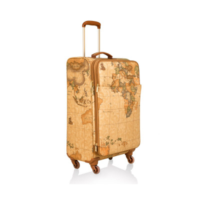 Trolley Medio 68 Cm Spinner 4 Ruote | Alviero Martini 1^Classe Geo Classic | BVG51160000010