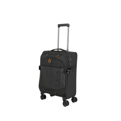 Trolley morbido 55cm 4 ruote cabina Briizi 09104701-Travelite Nero Valigeria-it
