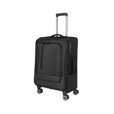 Trolley morbido 66cm 4 ruote medio Crosslite Travelite 09294801-Nero Valigeria-it 