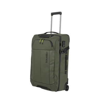 Borsone trolley 67cm 2 ruote medio Briizi Travelite 09101886-khaki Valigeria-it 