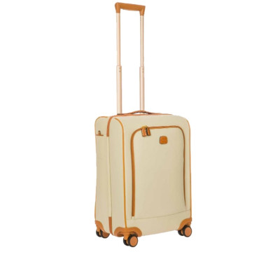 Trolley Morbido Cabina Crema Bric's BBJ05270014  Valigeria.it