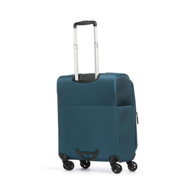 Trolley morbido 55cm 4 ruote cabina espandibile Samsonite Base Breeze Petrol Blue