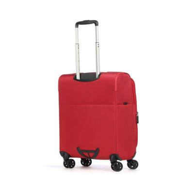 Trolley morbido 55cm 4 ruote cabina espandibile Samsonite Base Breeze Red