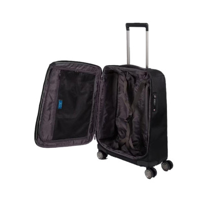 Trolley Morbido Cabina Ultra Slim Brief2 Piquadro Nero  Valigeria.it