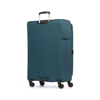 Trolley morbido 78cm 4 ruote grande espandibile Samsonite Base Breeze Petrol Blue