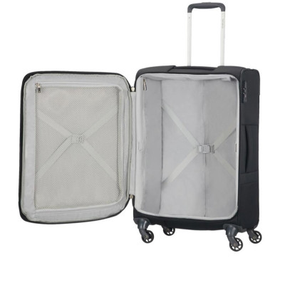 Trolley Morbido Grande Samsonite Black  Valigeria.it