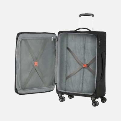 Trolley morbido 67cm 4 ruote medio American Tourister Summerfunk Black