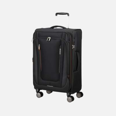 Trolley morbido 68cm 4 ruote medio espandibile American Tourister Wanderlite Shadow Black