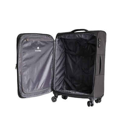 Trolley Morbido Medio Chios Travelite Nero  Valigeria.it
