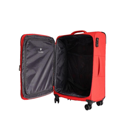 Trolley Morbido Medio Chios Travelite Rosso  Valigeria.it