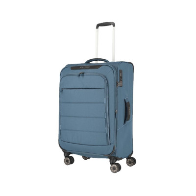 Trolley Morbido Medio Espandibile Skaii Travelite Blue  Valigeria.it