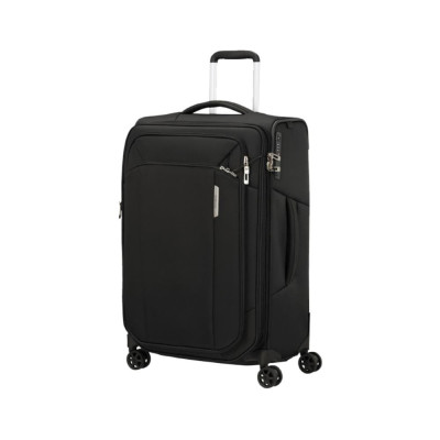 Trolley Morbido Medio Respark Samsonite Ozone Black  Valigeria.it