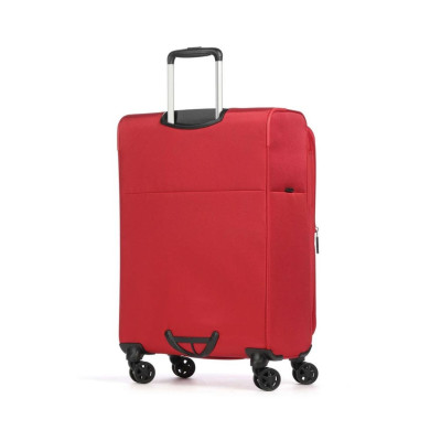 Trolley morbido 67cm 4 ruote medio espandibile Samsonite Base Breeze Red