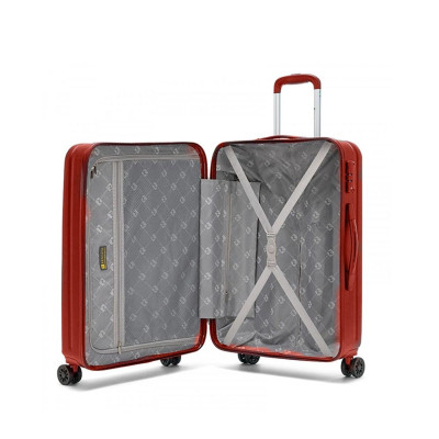 Trolley Rigido 55cm 4 Ruote  Ciak Roncato Lounge III  4611004-Rosso