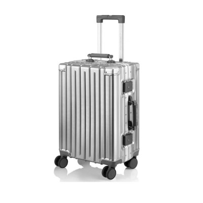 Trolley rigido 55cm 4 ruote cabina A.G Spalding&bros. Argento