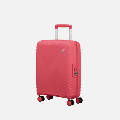 Trolley rigido 55cm 4 ruote cabina American Tourister Diablast Pink Glitch