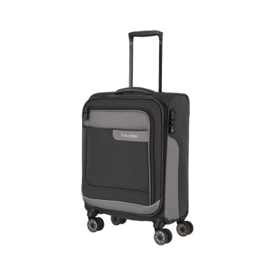 Trolley rigido cabina espandibile Viia Travelite 09284704-Antracite Valigeria-it
