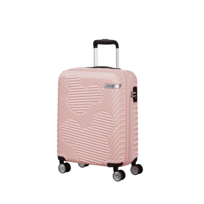 Trolley Rigido Cabina Mickey Clouds American Toruister Pink  Valigeria.it