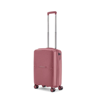 Trolley rigido 55cm 4 ruote cabina Roncato Baulificio Cosmo Rosa Barocco