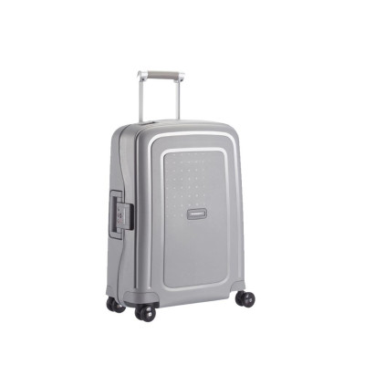 Trolley Rigido Cabina S'cure Samsonite Silver  Valigeria.it