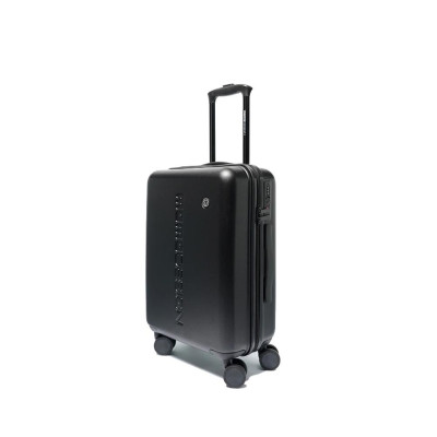 Trolley Rigido Cabina S Momodesign BlackBlack  Valigeria.it
