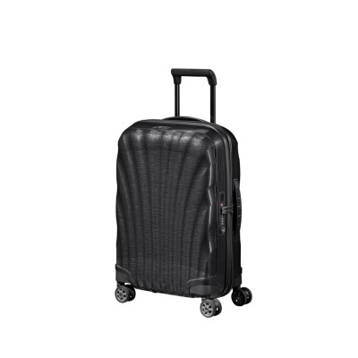 Trolley rigido 55cm 4 ruote cabina Samsonite C-Light Black