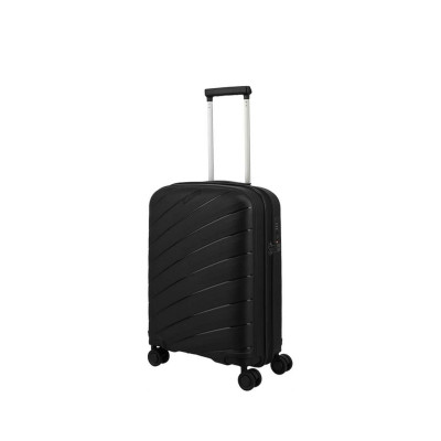 Trolley rigido 55cm 4 ruote cabina Travelite Burano Black
