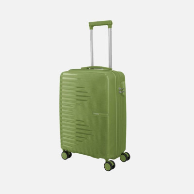 Trolley rigido 55cm 4 ruote cabina Travelite Pacific Olive Green