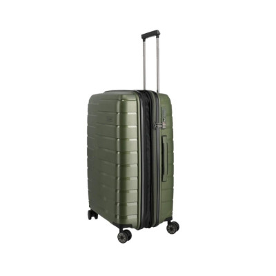 Trolley rigido espandibile medio Air Base Travelite 07534886-Olive Valigeria-it 