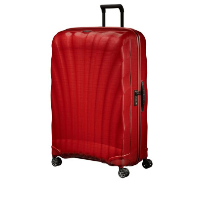 Trolley Rigido Extra Large C-Lite Samsonite CS2006-Chili Red Valigeria-it