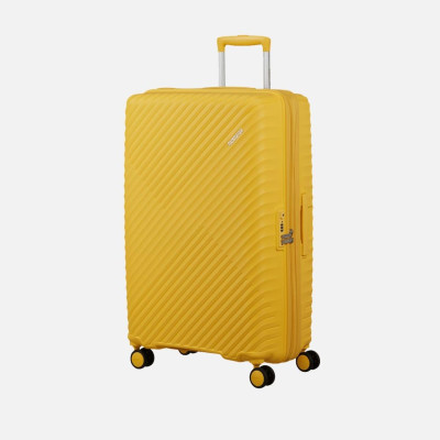 Trolley rigido 78cm 4 ruote grande espandibile American Tourister Diablast Digital Yellow