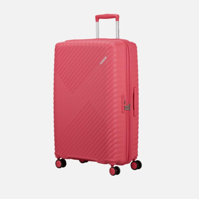 Trolley rigido 78cm 4 ruote grande espandibile American Tourister Diablast Pink Glitch