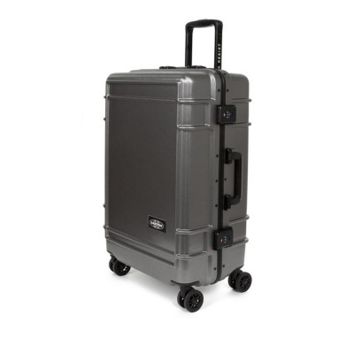Trolley Rigido Grande Resist'r Case Eastpak EK0A5BJG4S11 Brushed Metal Valigeria-it
