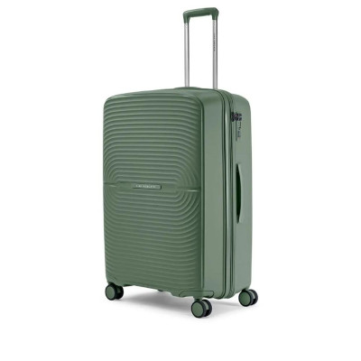Trolley rigido 74cm 4 ruote grande Roncato Baulificio Cosmo Verde Militare