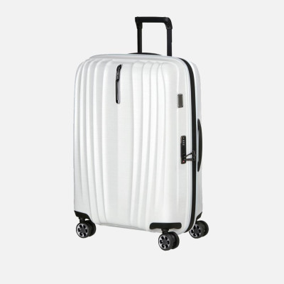 Trolley rigido 70cm 4 ruote medio espandibile Samsonite Nexis Cotton White
