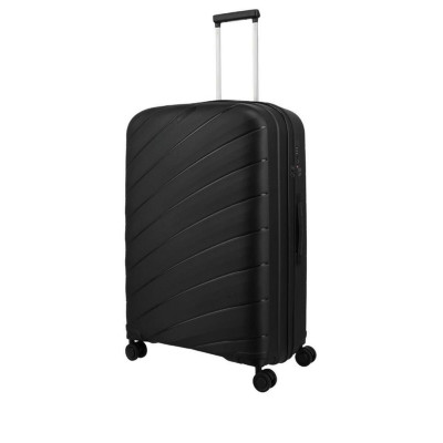 Trolley rigido 77cm 4 ruote grande Travelite Burano Black